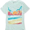 Tops INTO THE AM | Tangerine Tides Ii Tee Light Blue