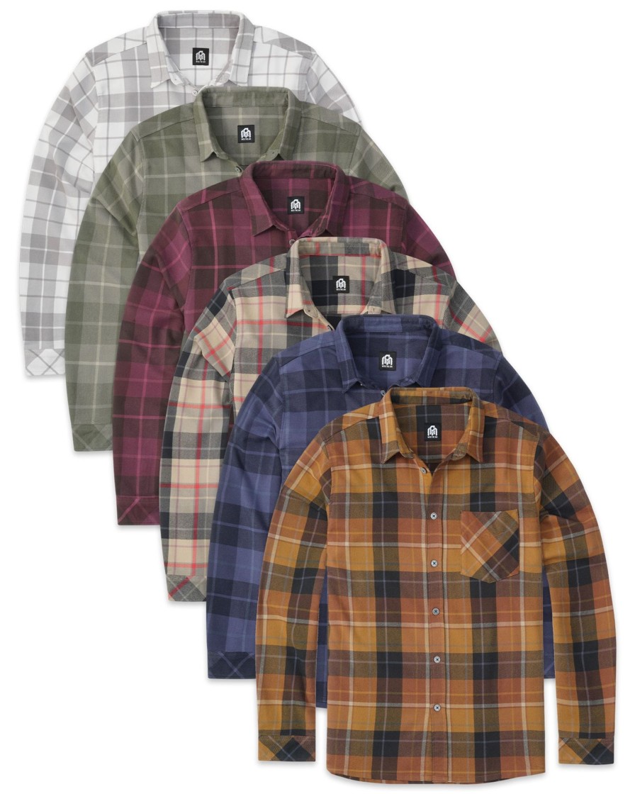 Tops INTO THE AM | Long Sleeve Flannel