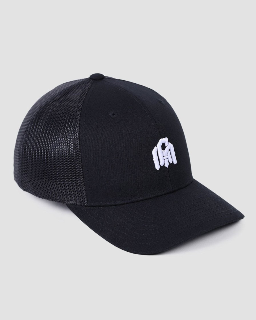 Accessories INTO THE AM | Basic Am Trucker Hat Black