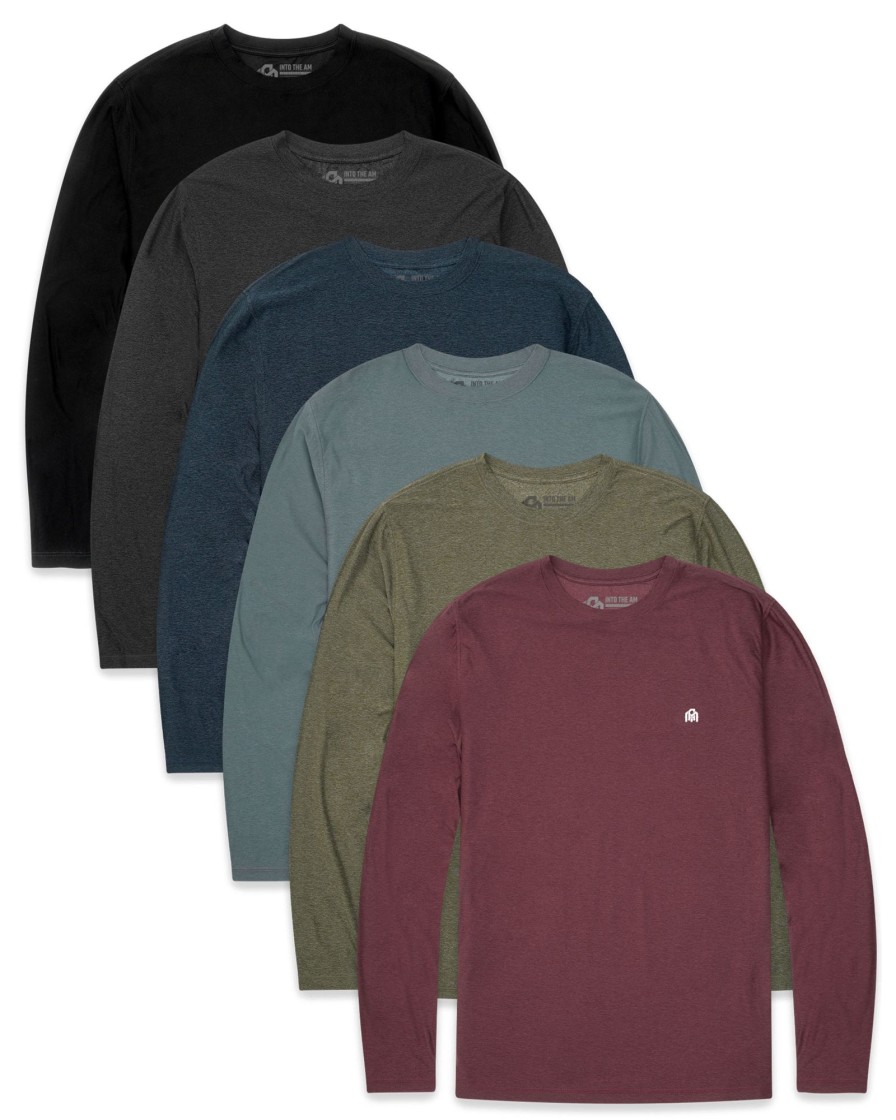 Tops INTO THE AM | Long Sleeve Active Tee - Branded