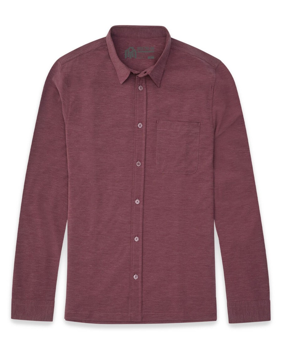 Tops INTO THE AM | Long Sleeve Button Up