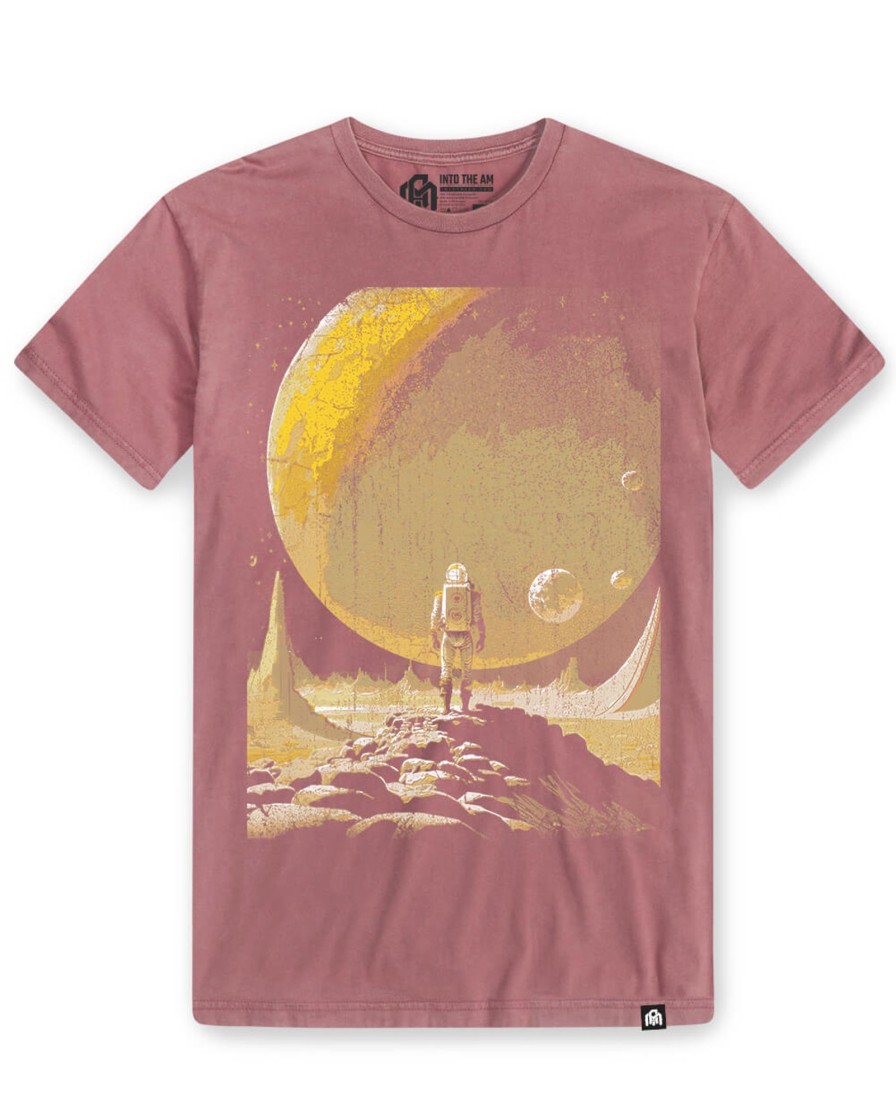 Tops INTO THE AM | Intergalactic Vintage Tee Vintage Mauve