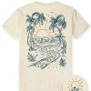 Tops INTO THE AM | Coastal Blend Vintage Tee Vintage Natural