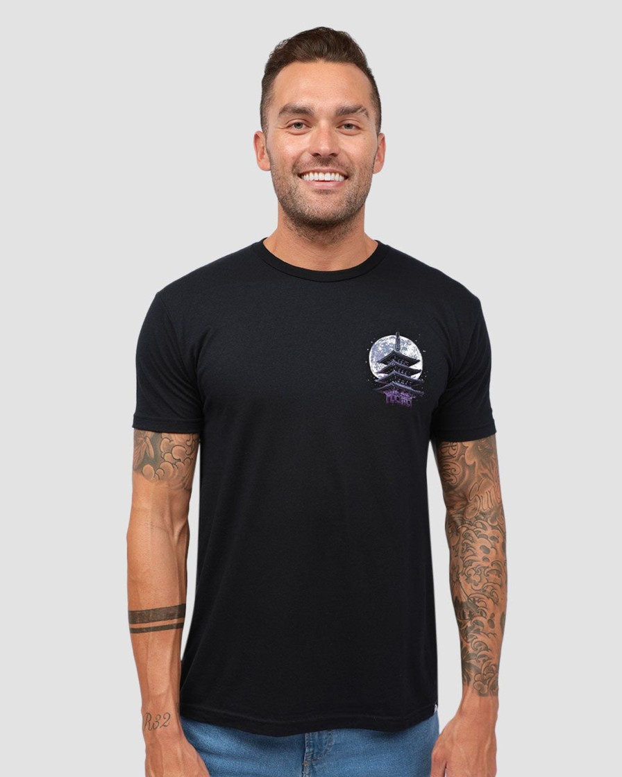 Tops INTO THE AM | Night District Ii Tee Black