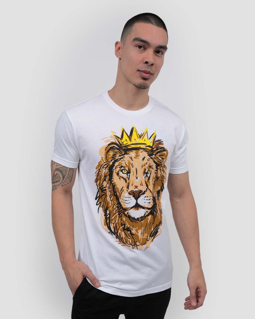 Tops INTO THE AM | Jungle King Tee White