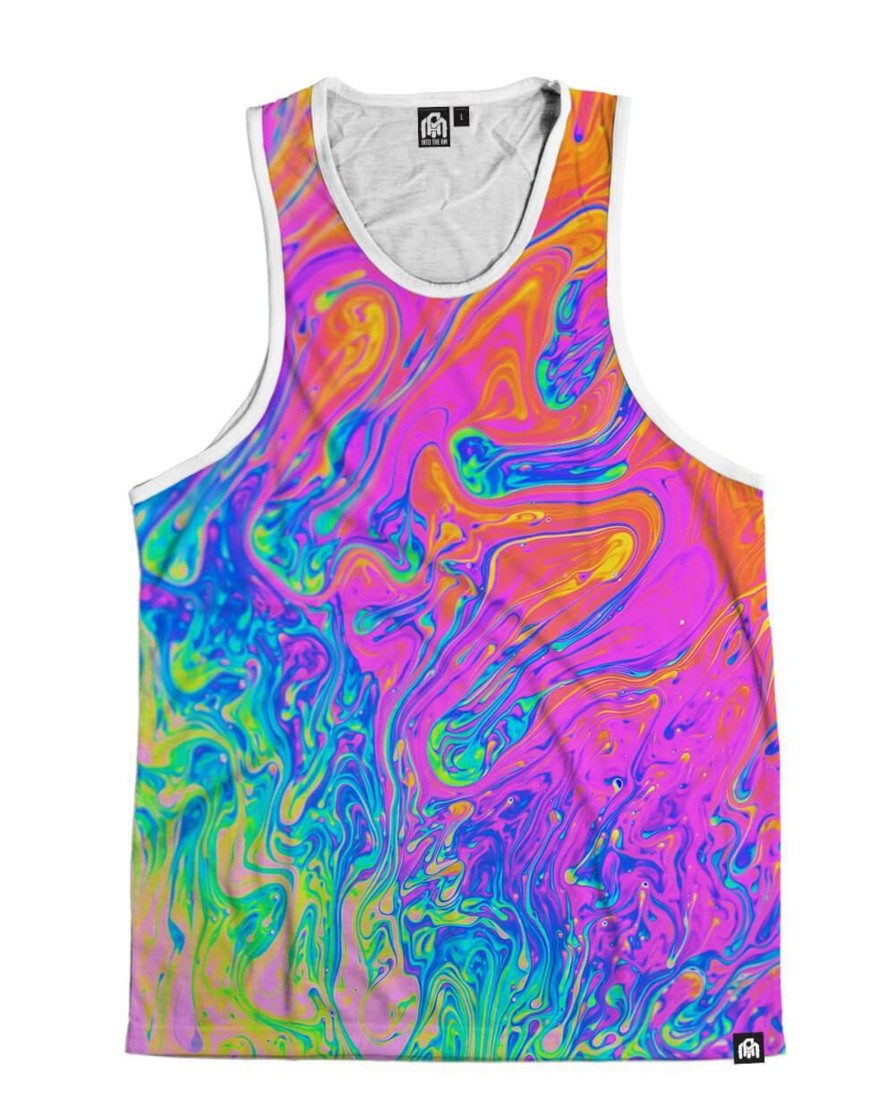 Tops INTO THE AM | Liquified Tank All Over Print