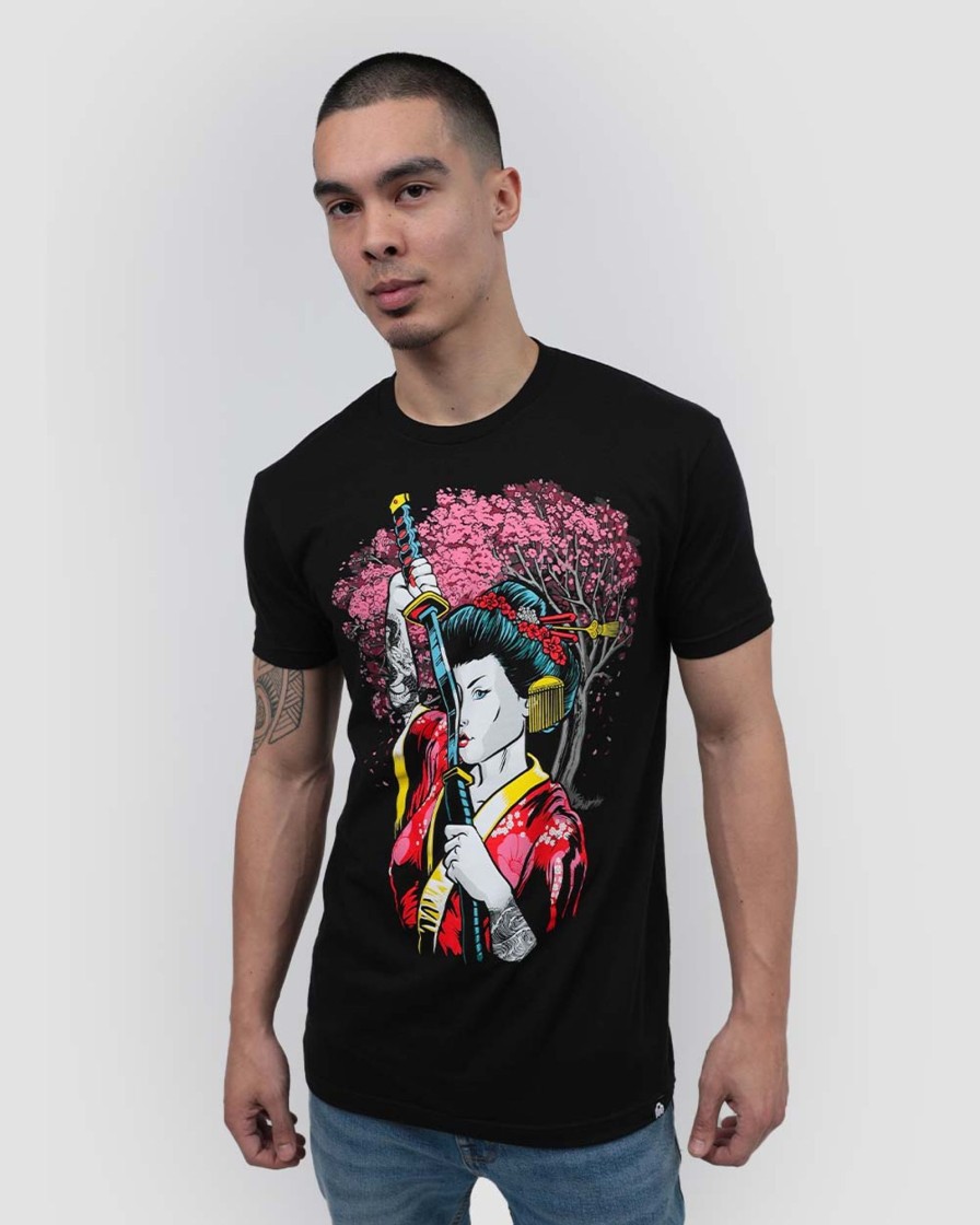 Tops INTO THE AM | Geisha'S Revenge Tee Black