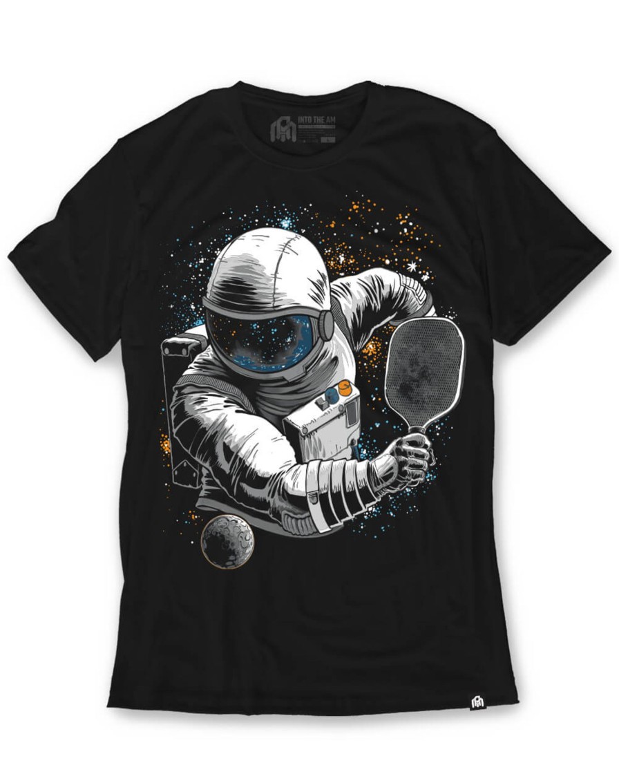 Tops INTO THE AM | Cosmic Court Tee Black