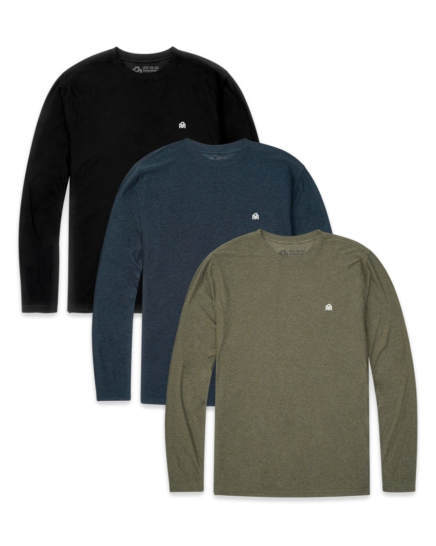 Tops INTO THE AM | Long Sleeve Active Tee - Branded