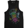 Tops INTO THE AM | Space Jelly Tank Black