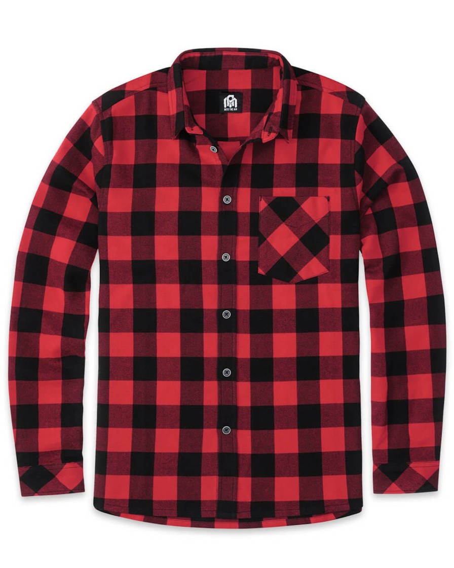 Tops INTO THE AM | Long Sleeve Flannel