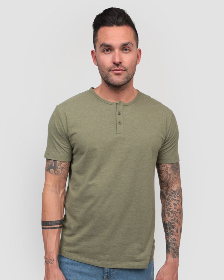 Tops INTO THE AM | Henley Tee - Non-Branded