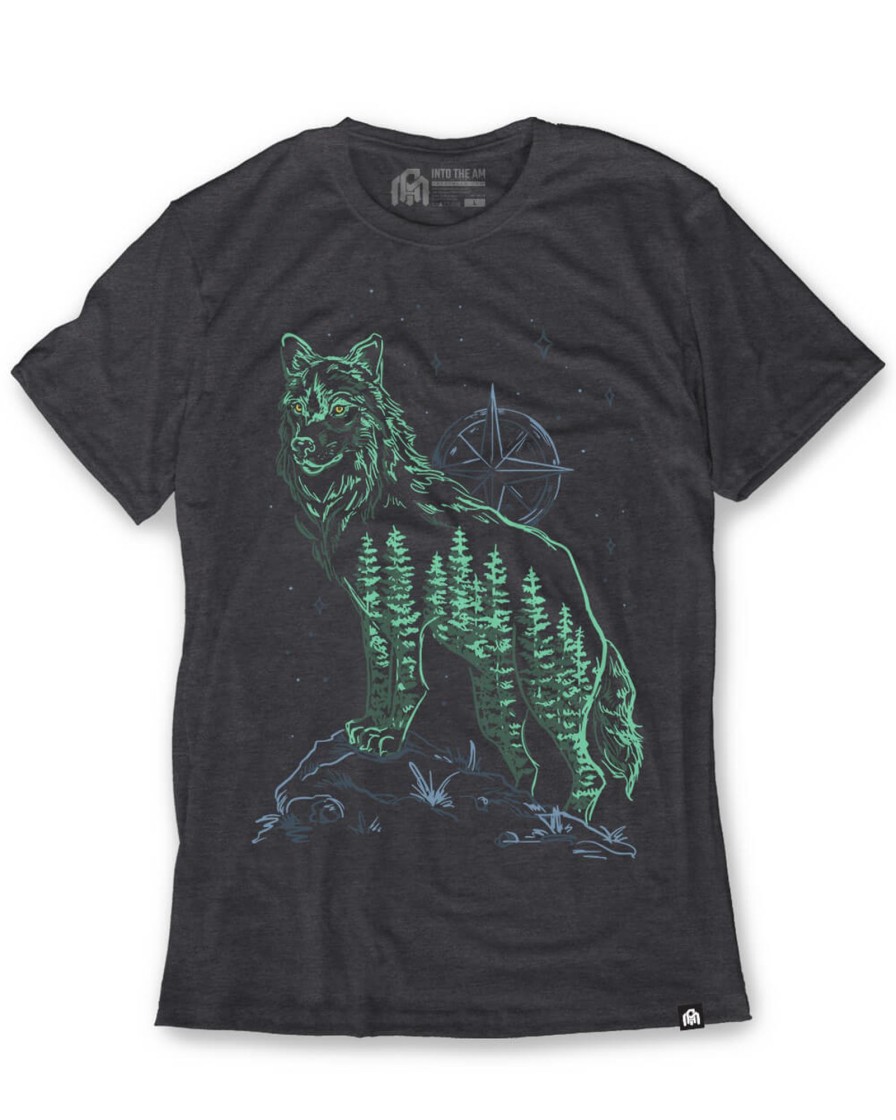 Tops INTO THE AM | Feral Forest Tee Charcoal