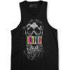 Tops INTO THE AM | Skull Slush Tank Black