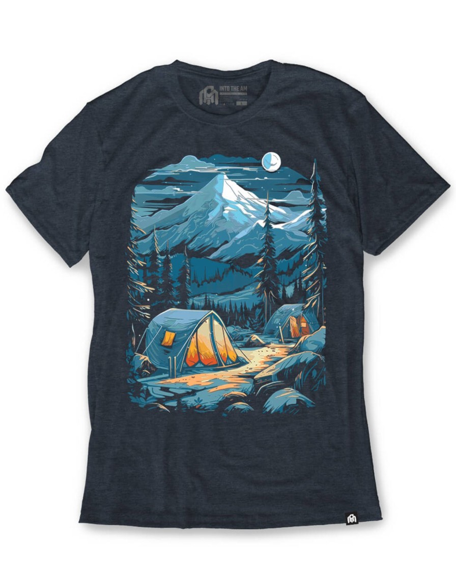 Tops INTO THE AM | Twilight Camp Tee Navy