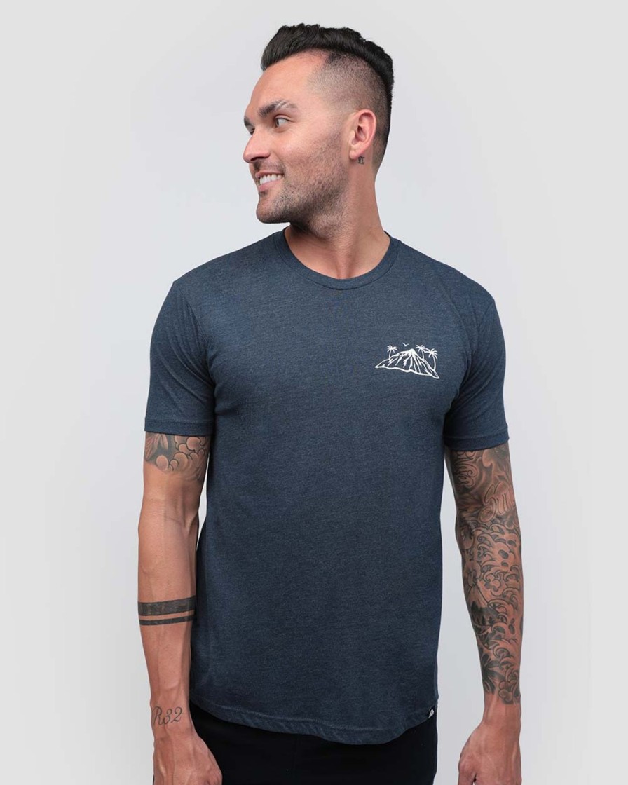 Tops INTO THE AM | Summer Islands Tee Navy