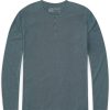 Tops INTO THE AM | Long Sleeve Henley Tee - Non-Branded