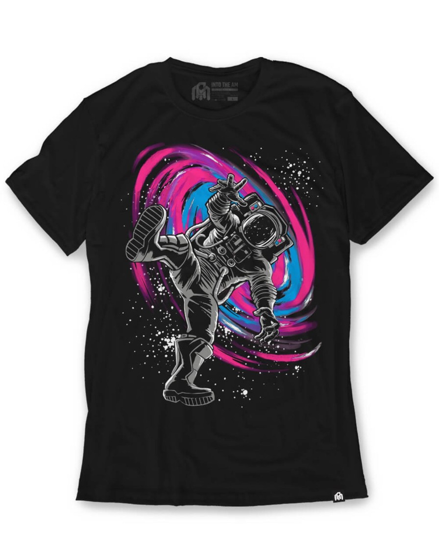 Tops INTO THE AM | Deep Space Tee Black