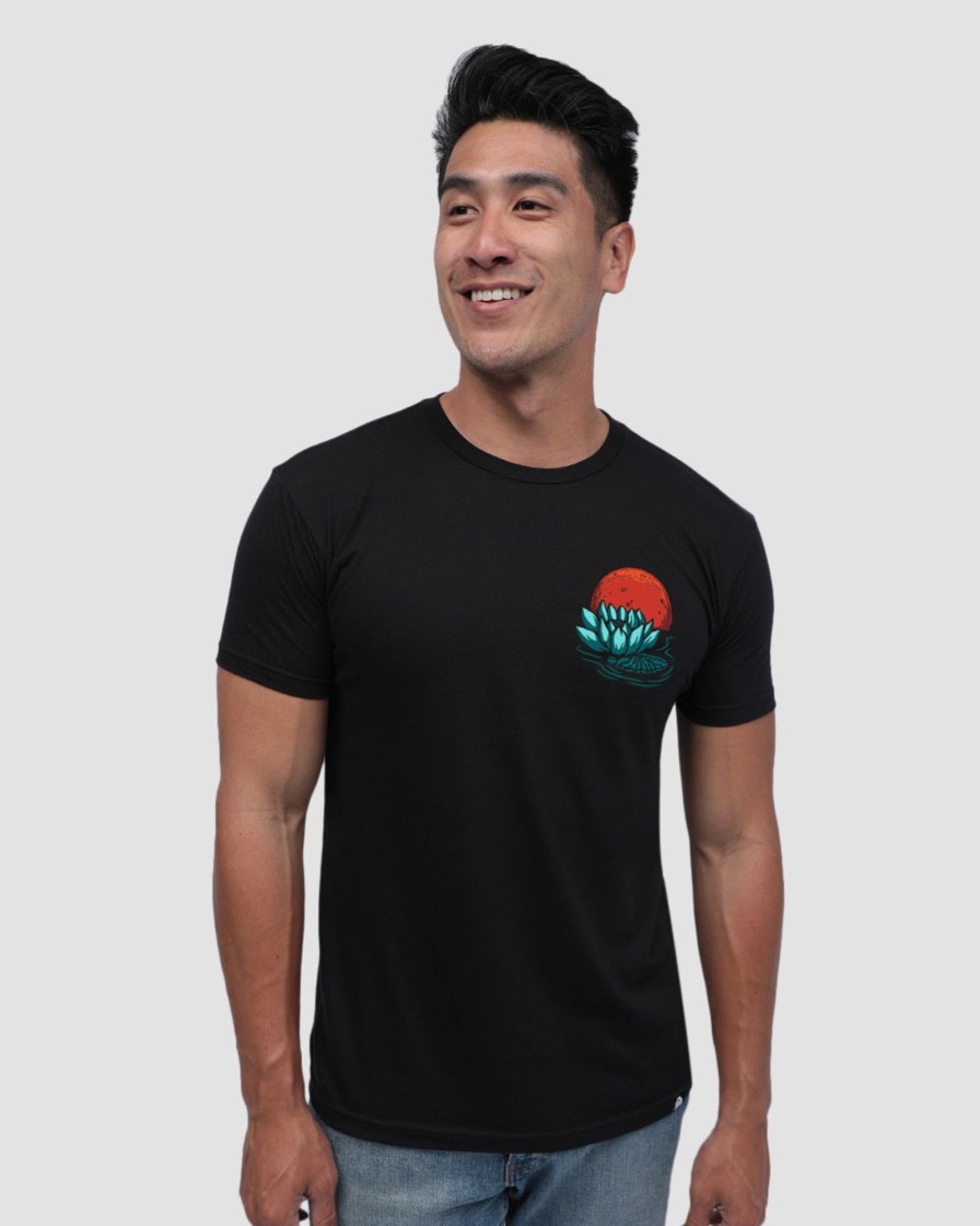 Tops INTO THE AM | Melodic Moonlight Tee Black