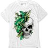 Tops INTO THE AM | Tropical Decay Tee White