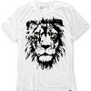 Tops INTO THE AM | Lion Vision Tee White