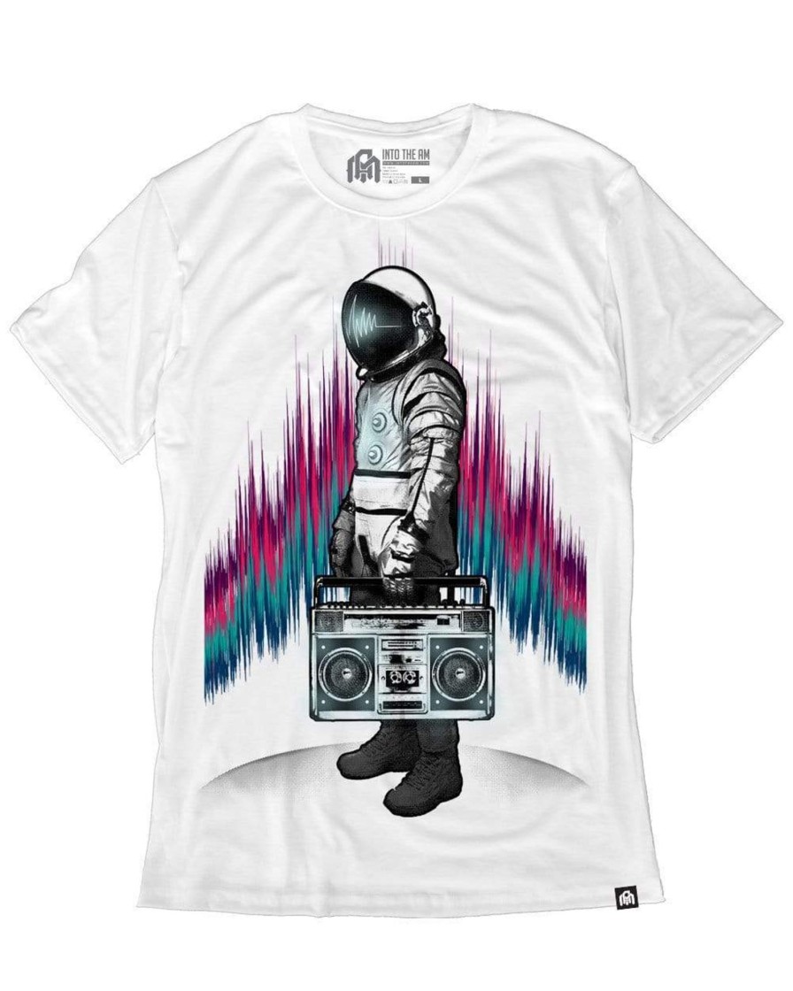 Tops INTO THE AM | Astroblaster Tee White