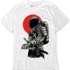 Tops INTO THE AM | Astro Samurai Tee White