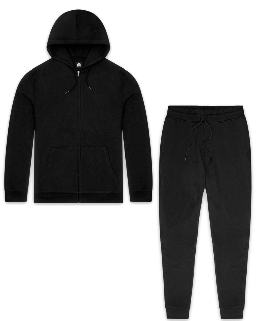 Bottoms INTO THE AM | Custom 2 Pack Zip-Up Hoodie + Joggers - Non-Branded