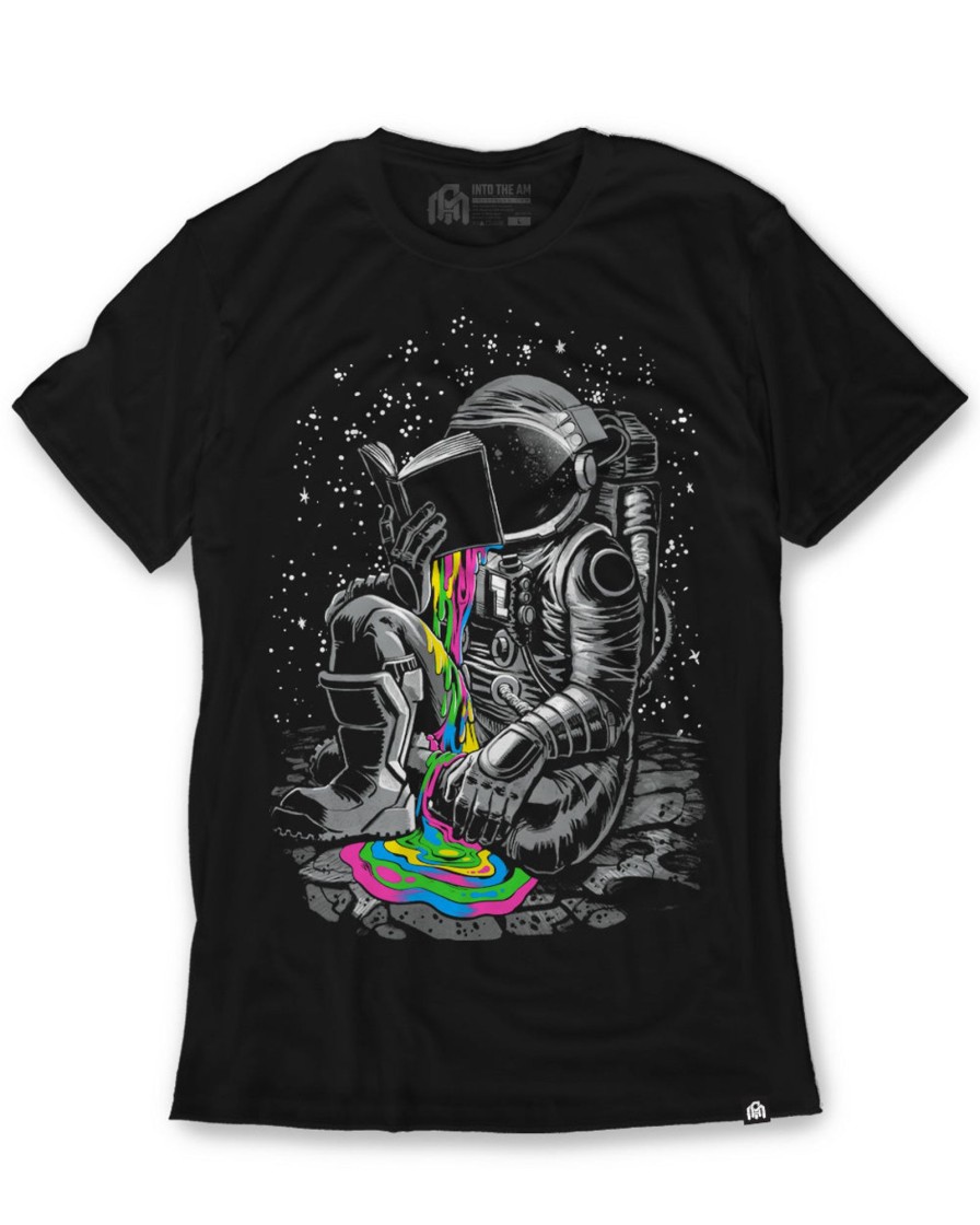 Tops INTO THE AM | Galactic Wisdom Tee Black