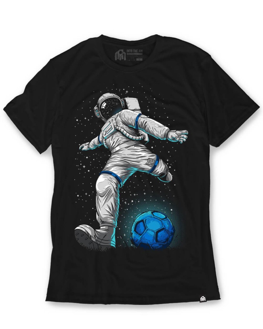 Tops INTO THE AM | Astro Striker Tee Black