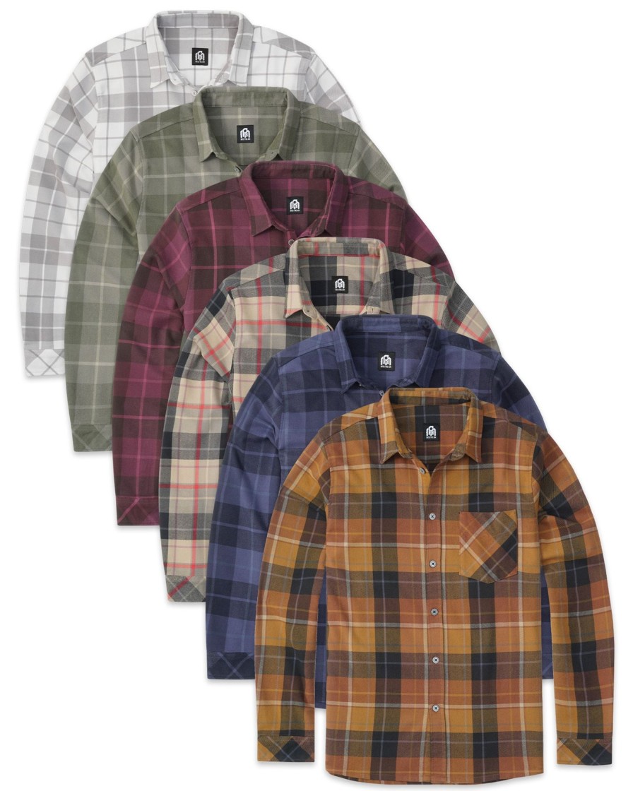 Tops INTO THE AM | Long Sleeve Flannel