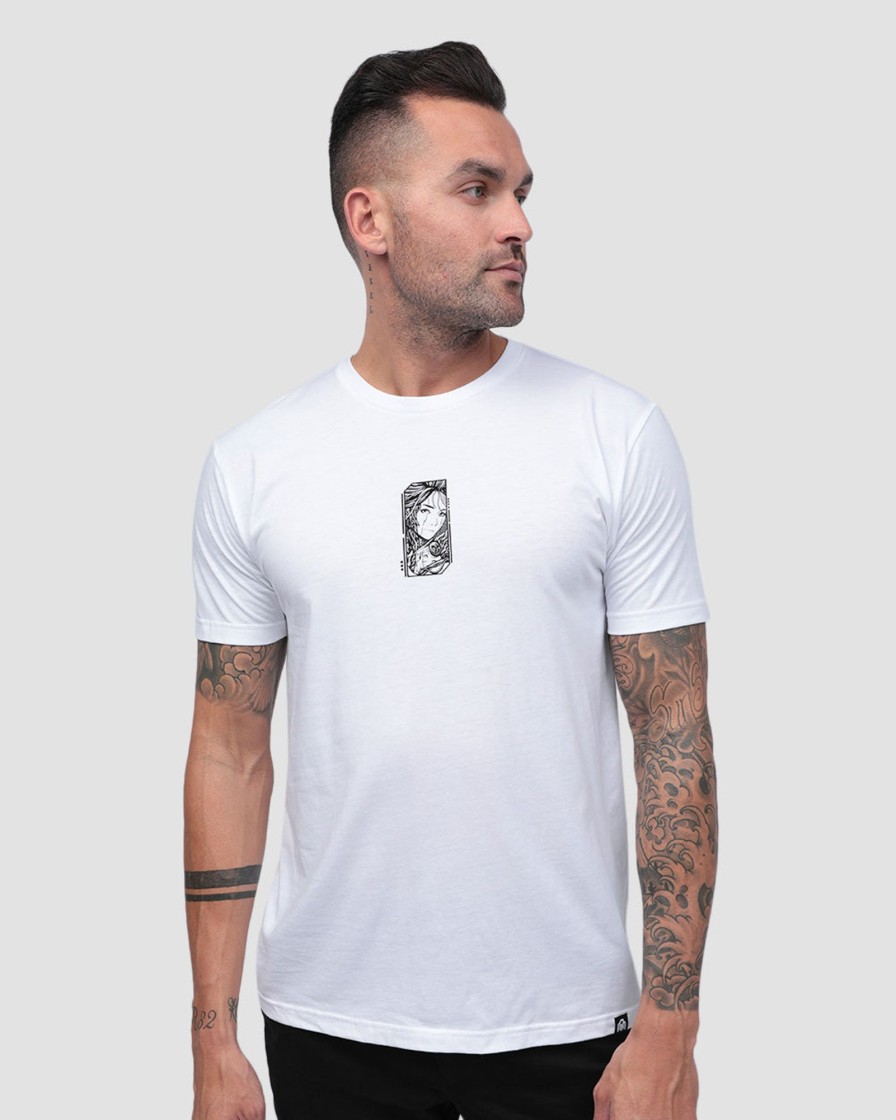 Tops INTO THE AM | Geisha Gears Tee White