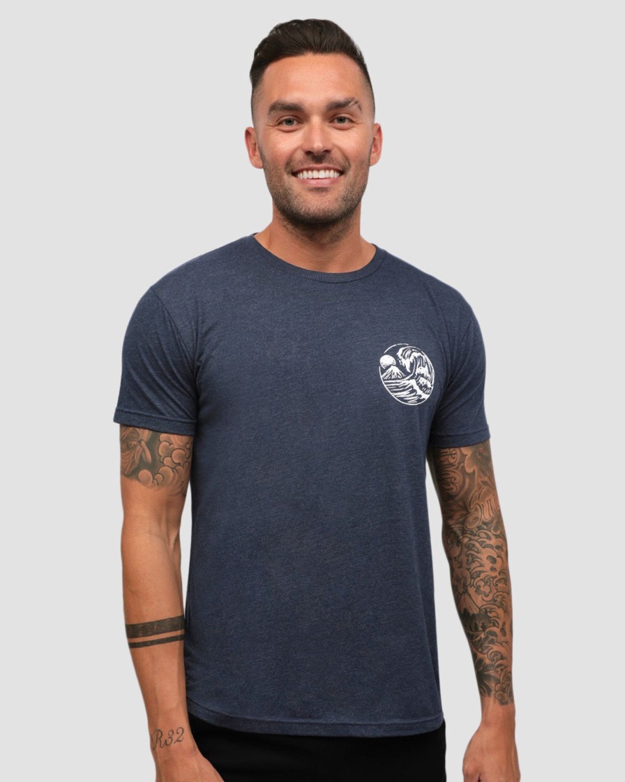 Tops INTO THE AM | Ancient Swell Tee Navy