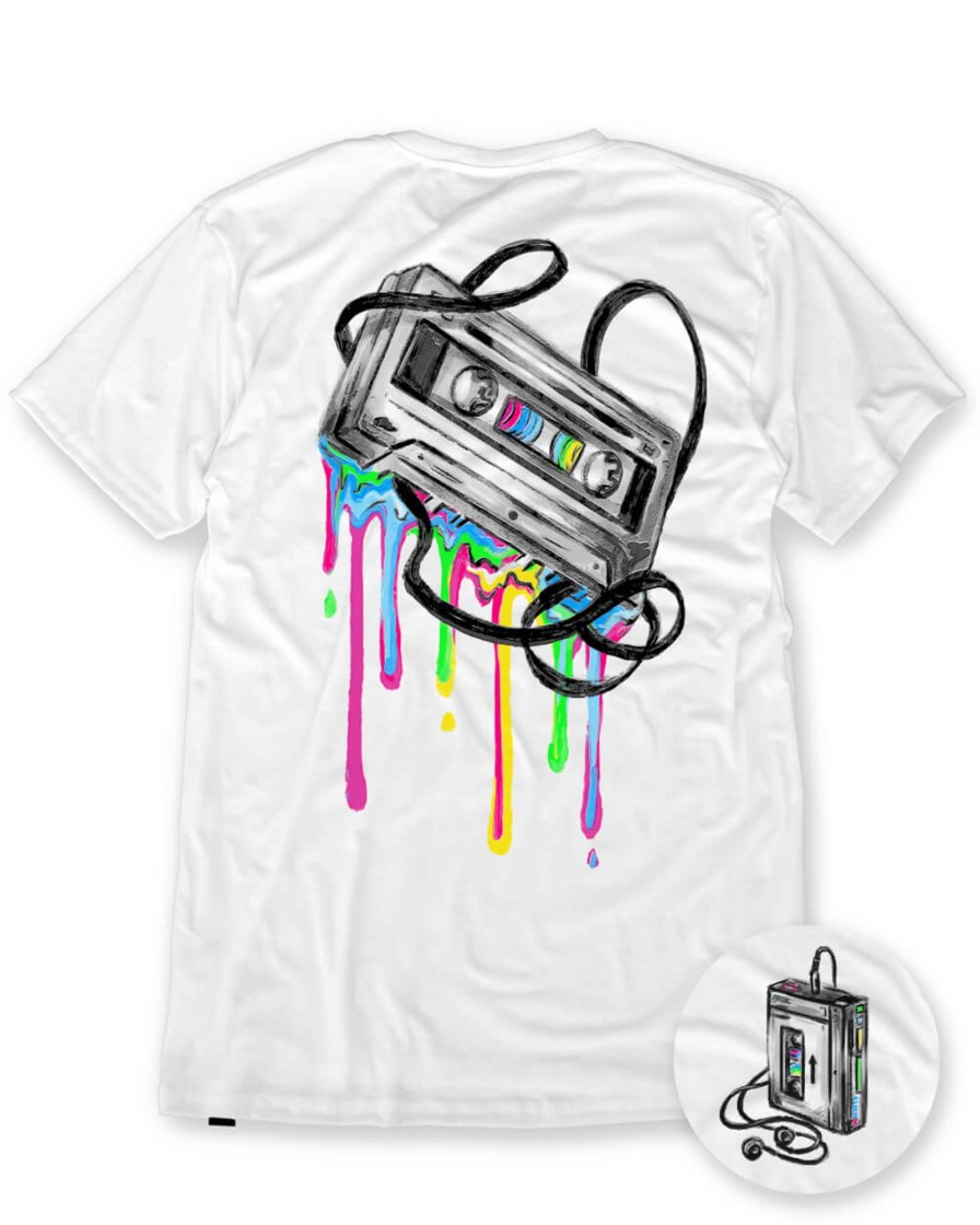 Tops INTO THE AM | Mixtape Ii Tee White