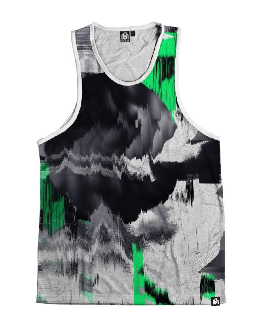 Tops INTO THE AM | Distorted Skies Tank All Over Print