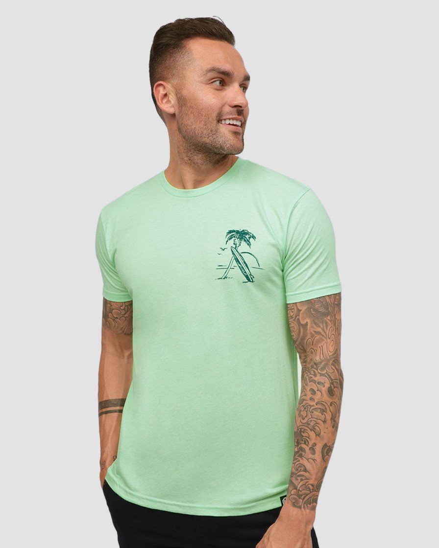 Tops INTO THE AM | Coastal Charm Tee Mint