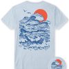 Tops INTO THE AM | Whirling Waters Vintage Tee Vintage Stonewash Denim